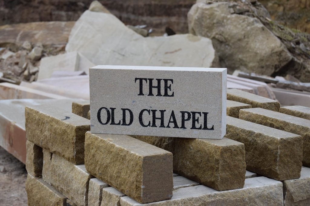 the Old Chapel sign