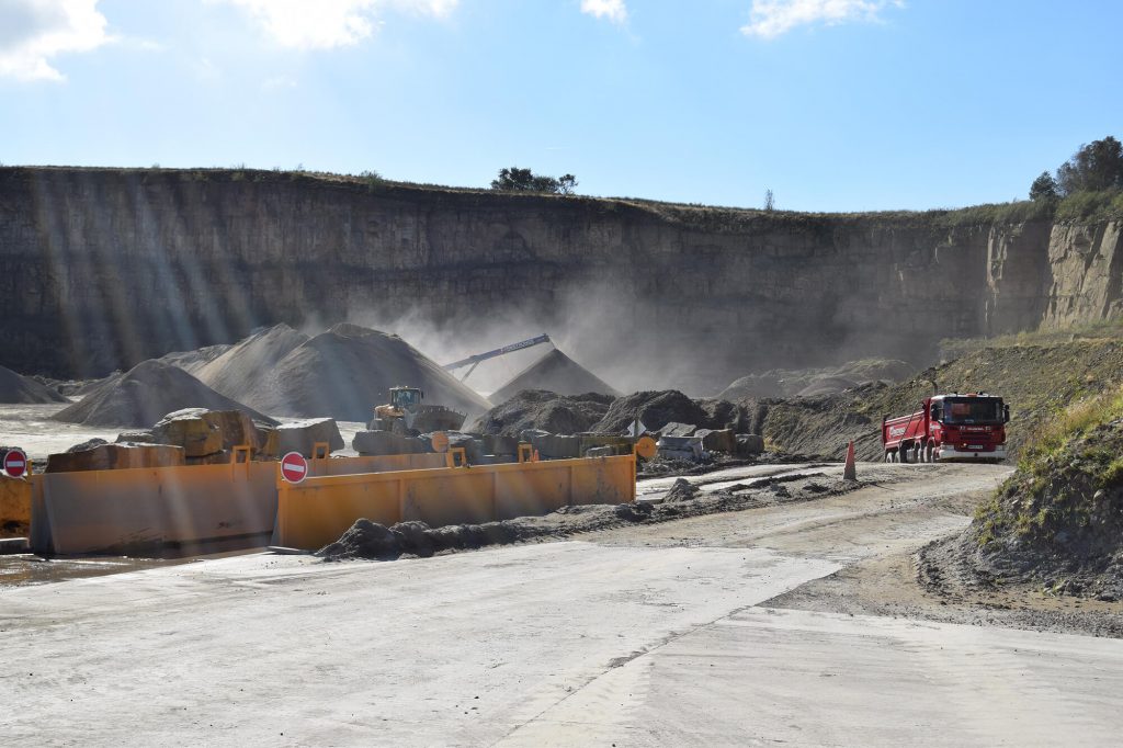 Brinscall Quarry with wagon