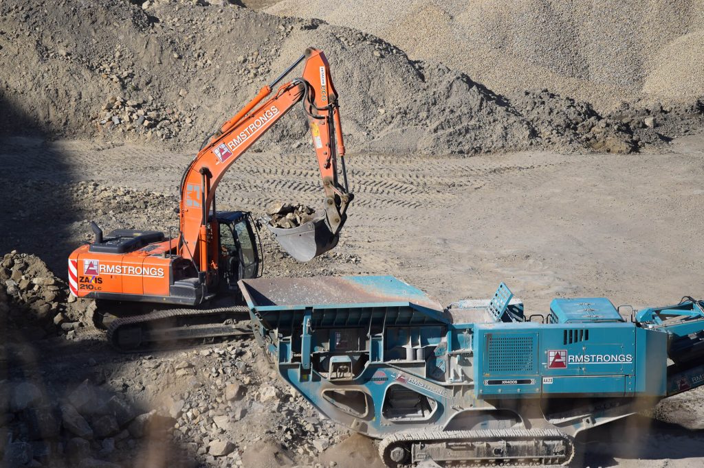 Brinscall excavator