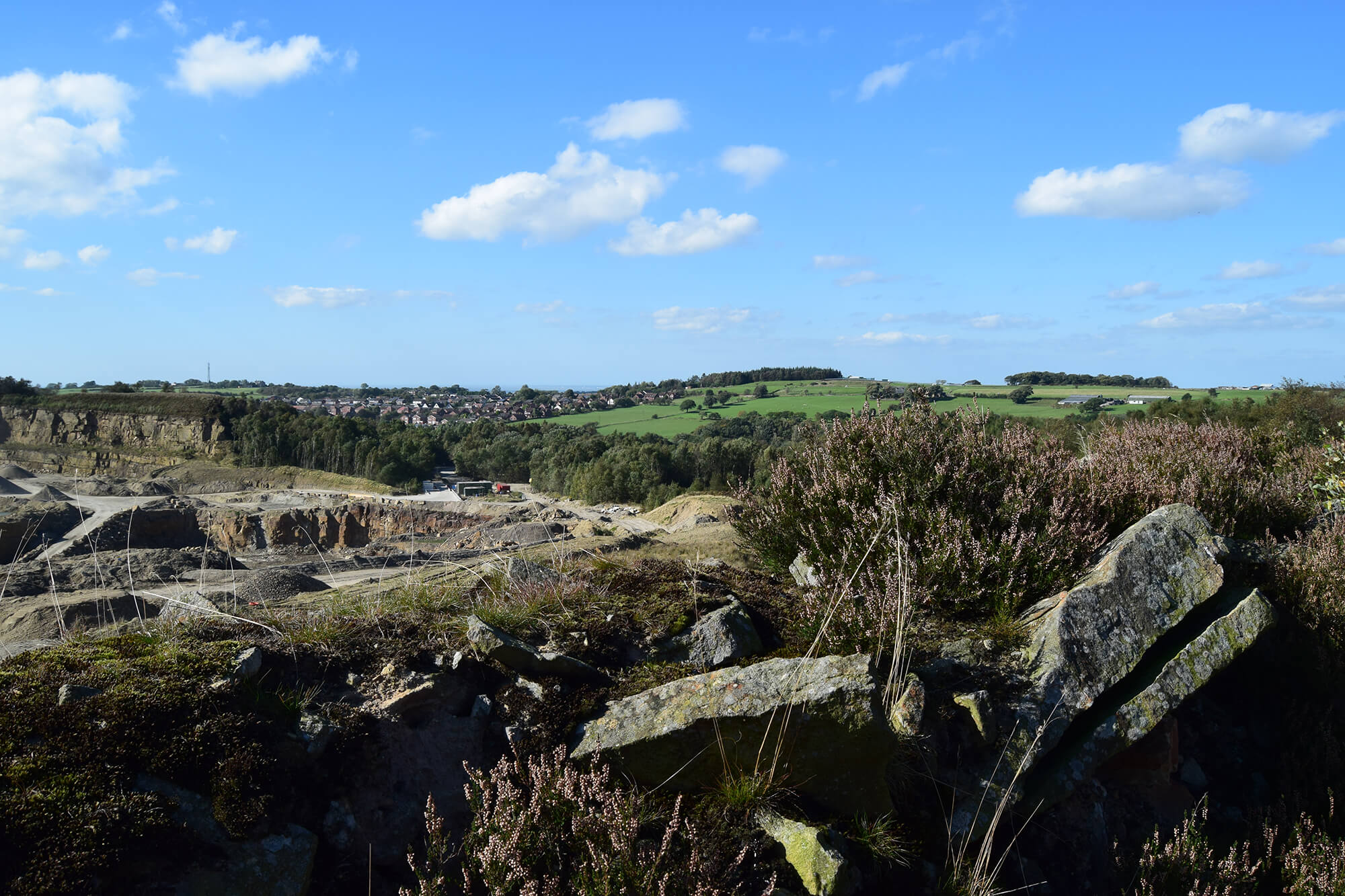 Brinscall in distance