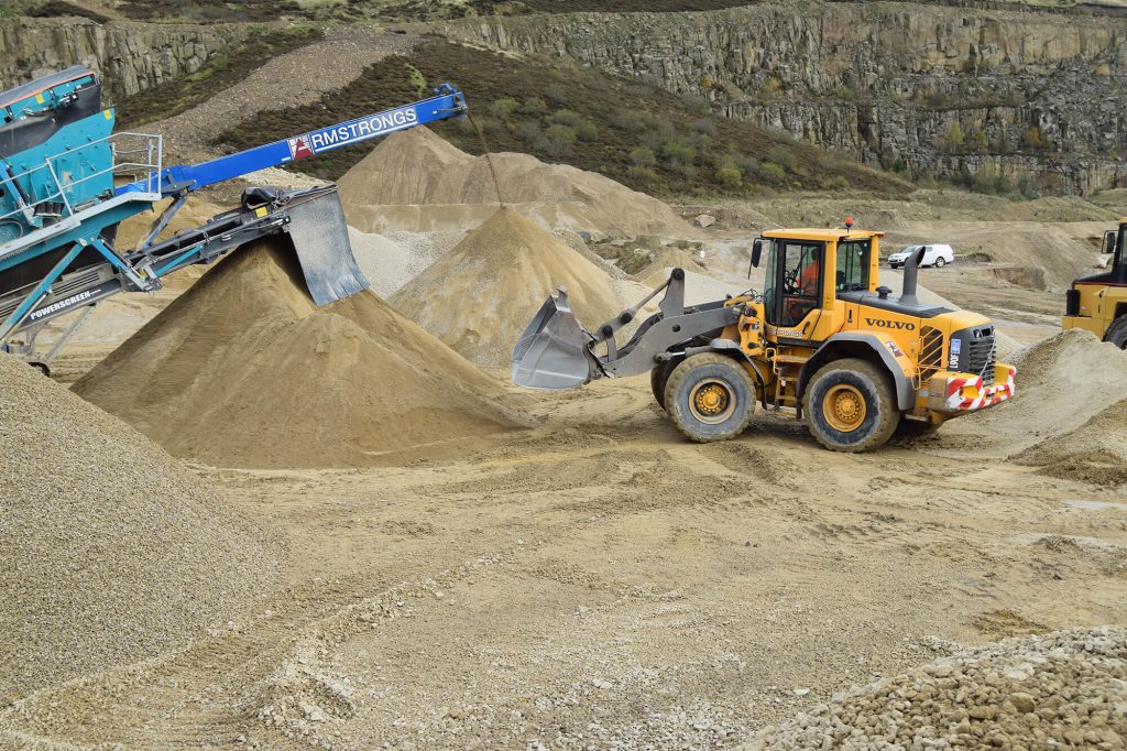 transferring sand