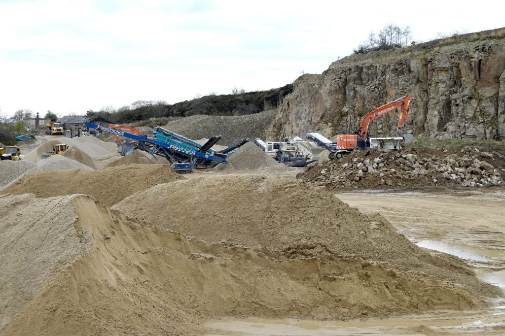 sand at Montcliffe