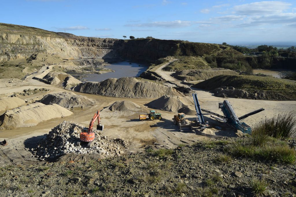 Montcliffe Quarry wide angle