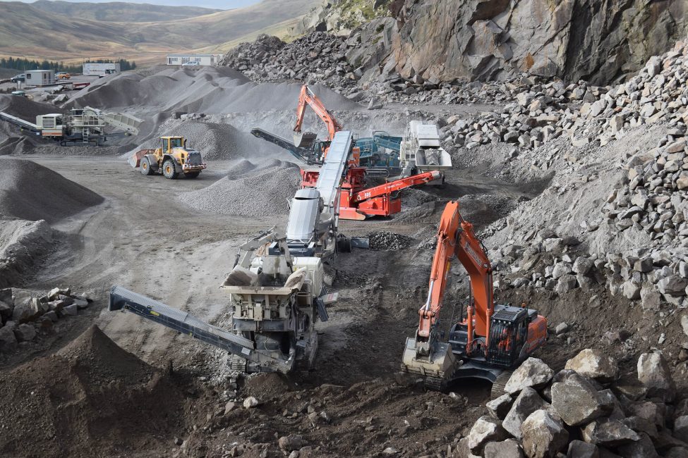 Work ongoing at Shap Quarry