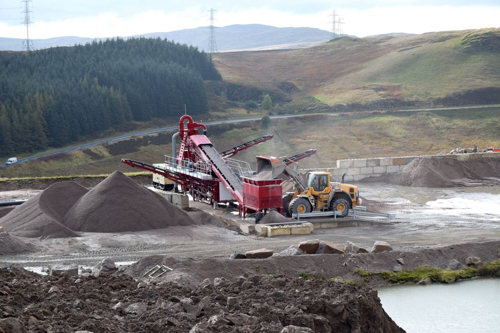 processing aggregate products at Shap