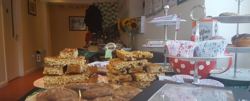 Cakes ready for Macmillan coffee morning